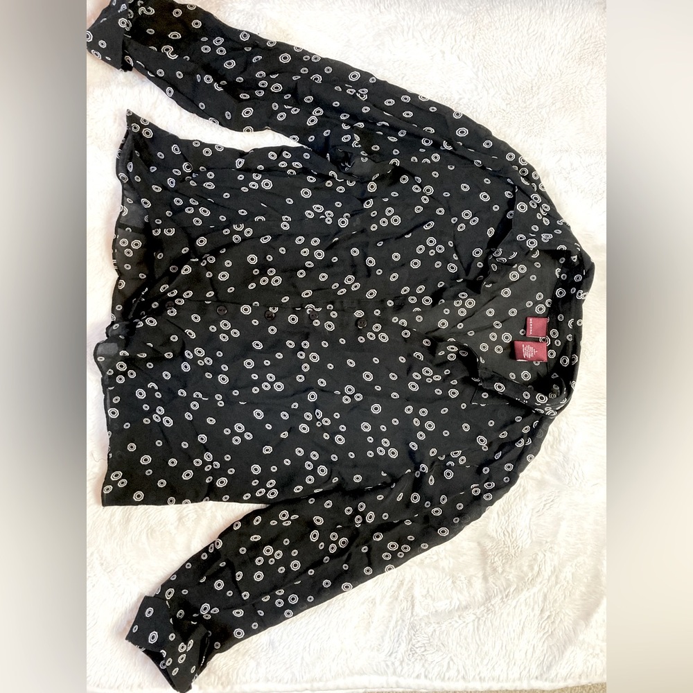 Merona collared dress shirt. Slightly sheer